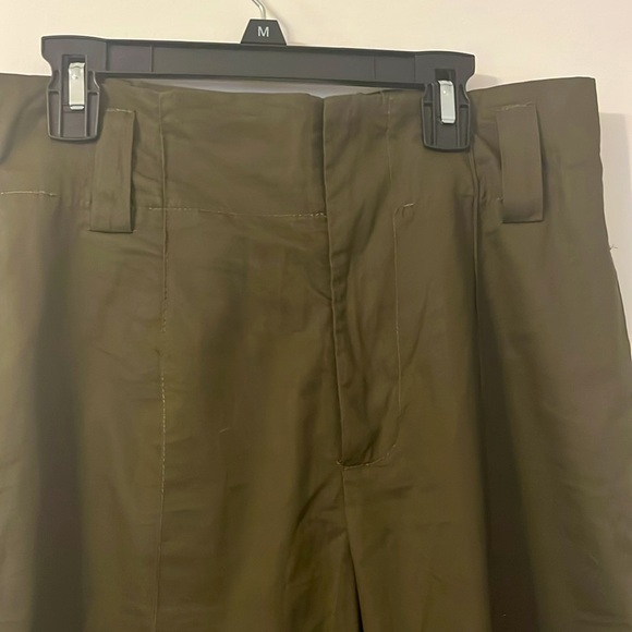 NWT M Ivivi Wide leg Hunter Green pant. - Picture 5 of 5